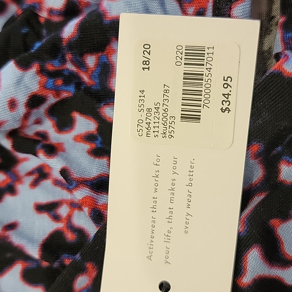 🍃 LIVI Active womens tank top shirt 18/20 - Picture 5 of 6